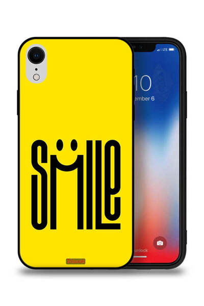 Tolwak جراب حماية Apple iPhone XR برسومات ابتسامة