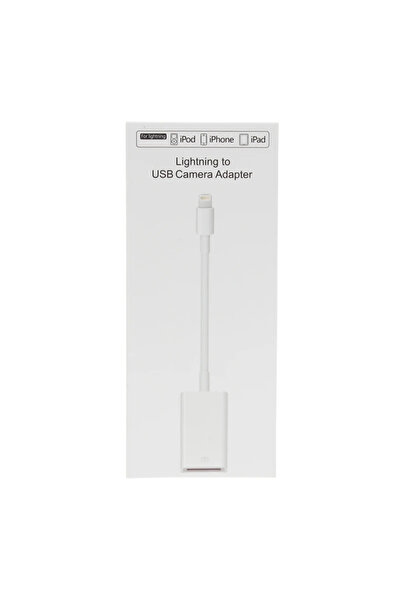 TEKNOCEPNET Ally Nk102 iPhone iPad Ipod Lightning to USB Camera Adapter-(5775) - Bs6516-6206