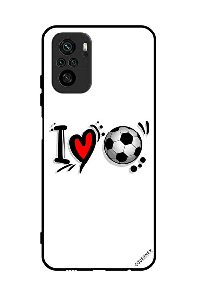 Covernex غطاء حماية لهاتف Poco M5s 4G - أحب كرة القدم