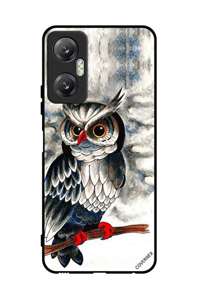 Covernex غطاء حماية لهاتف Infinix Hot 20 برسومات بومة فنية