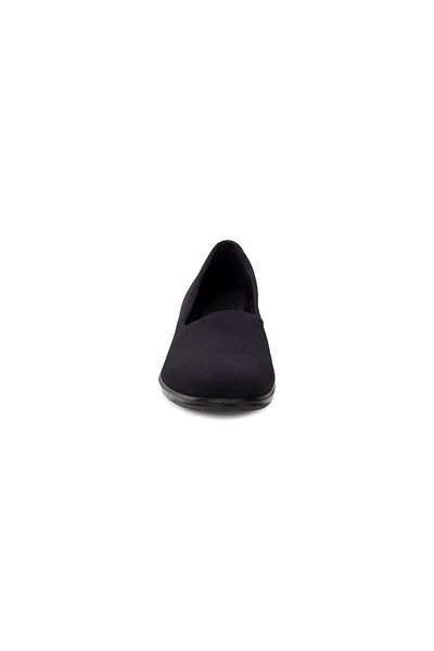 Ecco Felicia Black/Black Textile/Feather