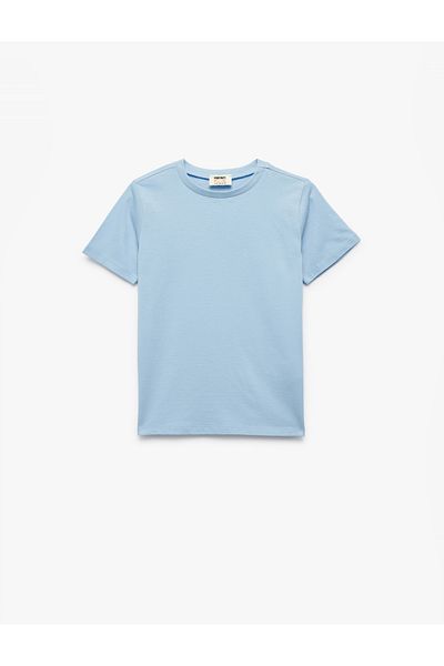 Koton Cotton Short Sleeve Crew Neck 3-Piece T-Shirt Set