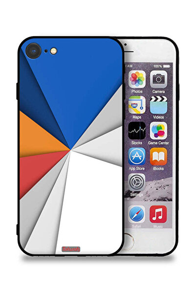 Tolwak مادة غطاء الحماية لجهاز Apple iPhone 8 تتوافق مع الفن التجريدي