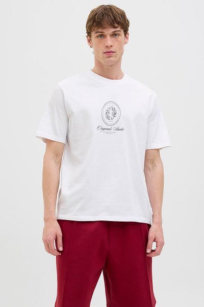 Jack & Jones Ανδρικό μπλουζάκι με κοντομάνικο στάμπα - Dia