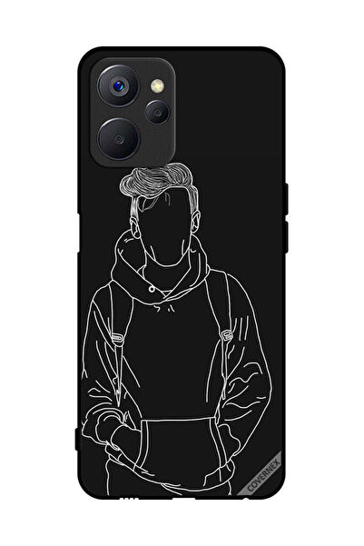 Covernex غطاء حماية لهاتف Realme 9i 5G رسم جاكيت بوي