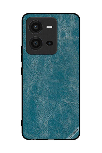 Covernex غطاء حماية لهاتف فيفو V25 بنمط جلد عتيق