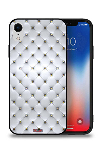 Tolwak جراب حماية لجهاز Apple iPhone XR مطبوع عليه طوابع على القماش