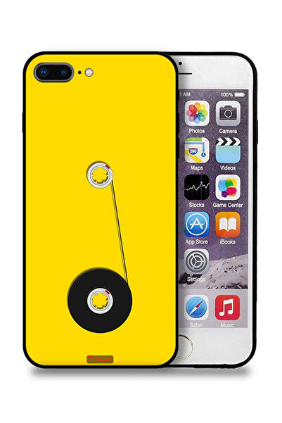 Tolwak غطاء حماية لجهاز Apple iPhone 7 Plus بتصميم عجلة كاسيت