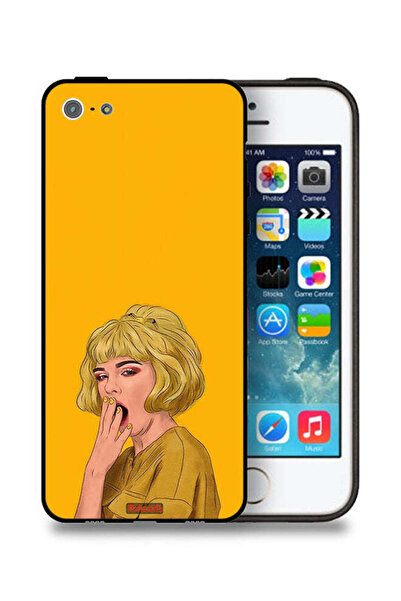 Tolwak جراب حماية لجهاز Apple iPhone 5/5s/SE - شعور بالدوار