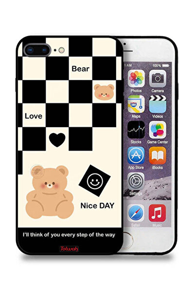 Tolwak جراب حماية لجهاز Apple iPhone 8 Plus سأفكر فيك في كل خطوة على الطريق