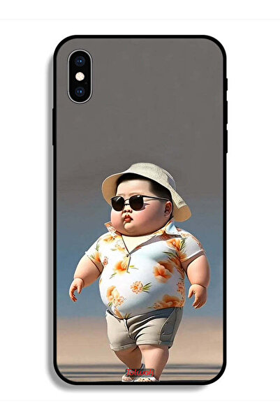 Tolwak جراب واقٍ لهاتف Apple iPhone X بتصميم أنيق وجذاب لطفل صغير