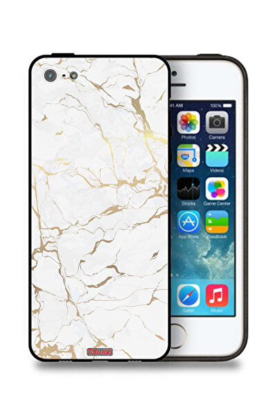 Tolwak غطاء حماية رخامي لهاتف Apple iPhone 5/5s/SE