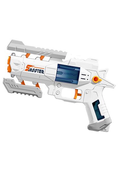 SprintMag Pistol cu Apa de Jucarie Transformabil Shooter Distanta de Tragere 10m Alb
