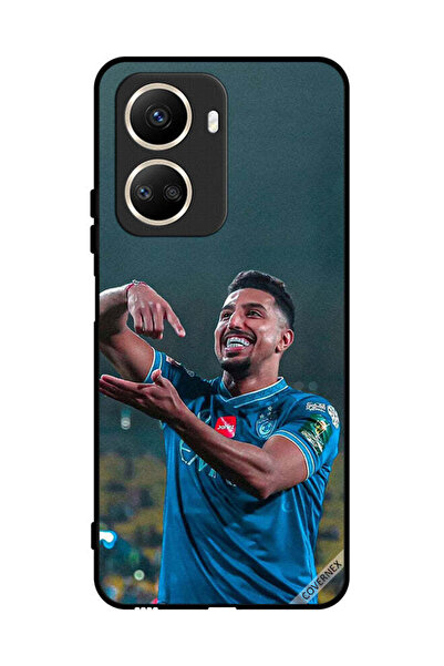 Covernex غطاء حماية لهاتف هواوي نوفا 10 إس إي - سالم الدوسري يحمل كرة قدم