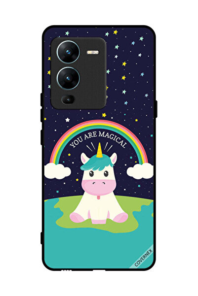 Covernex غطاء حماية لهاتف فيفو V25 برو - يونيكورن سحري