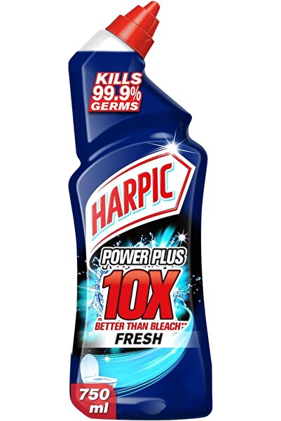Harpic Power Plus Toilet Cleaner, 10 times better than bleach, kills 99.9% of...