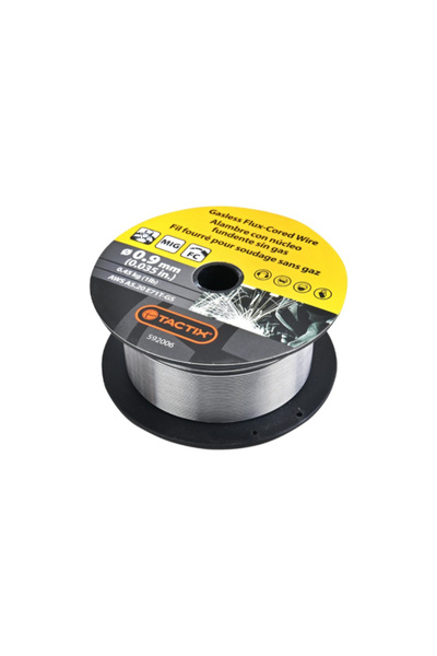 Tactix Gasless Flux-Cored Steel Welding Wire 0.9 mm