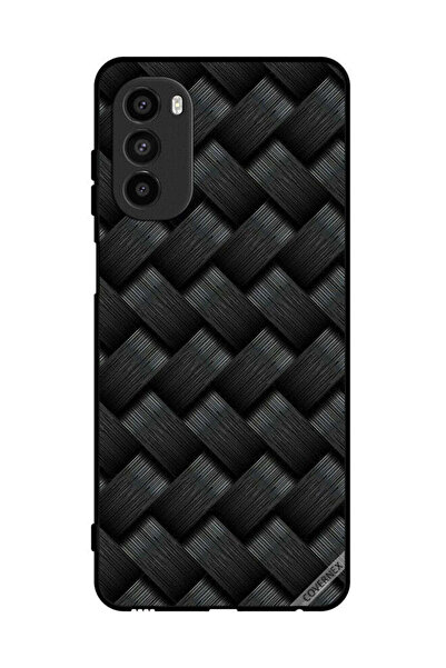 Covernex غطاء حماية لهاتف موتورولا موتو جي 82 بنمط خطوط داكنة