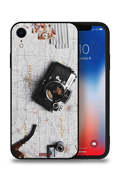 Tolwak جراب حماية من Apple iPhone XR بكاميرا كلاسيكية