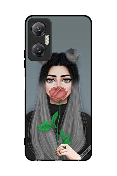 Covernex غطاء حماية لهاتف Infinix Hot 20 برسومات فتاة لطيفة
