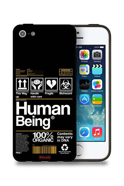 Tolwak جراب حماية لجهاز Apple iPhone 5/5s/SE - ملصق إنسان