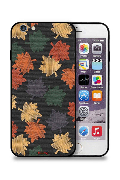 Tolwak غطاء حماية لجهاز Apple iPhone 6/6s بتصميم أوراق الخريف
