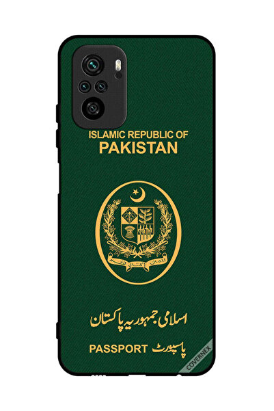 Covernex غطاء حماية لهاتف Poco M5s 4G بنمط جواز سفر باكستاني