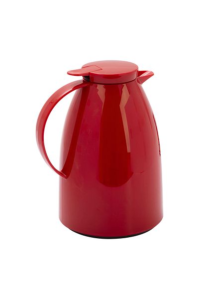 Invıcta Dishwasher Safe Coffee Pot with Trigger and Ergonomic Handle Black 1 Liter