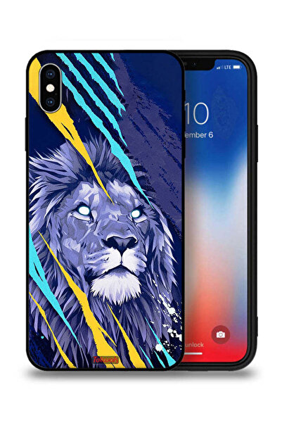 Tolwak جراب حماية لجهاز Apple iPhone XS الأسد الملك