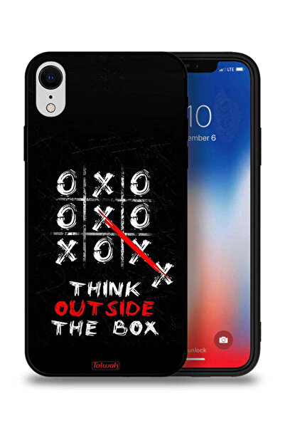 Tolwak جراب حماية لجهاز Apple iPhone XR - فكر خارج الصندوق