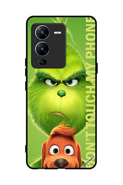 Covernex Protective Case Cover For vivo V25 Pro Don't Touch My Phone Angry