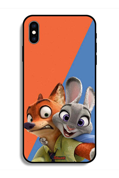 Tolwak جراب حماية لهاتف Apple iPhone X Best Friends