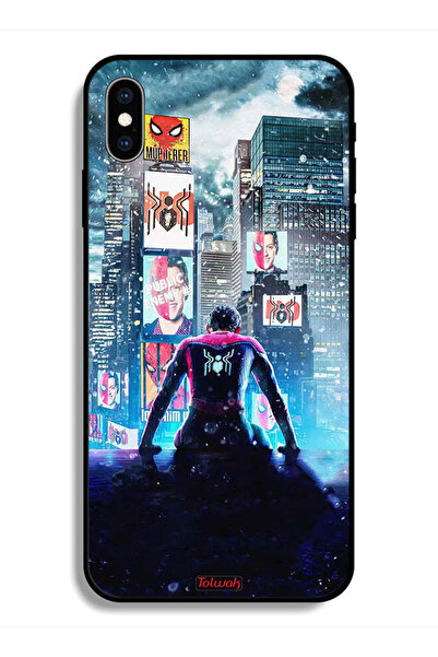 Tolwak جراب حماية لجهاز Apple iPhone X Spider Man