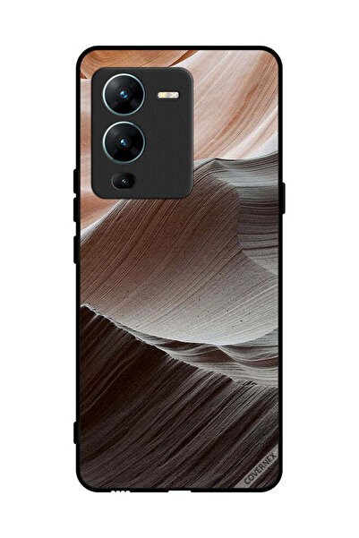 Covernex غطاء حماية لهاتف فيفو V25 برو - جبال رملية