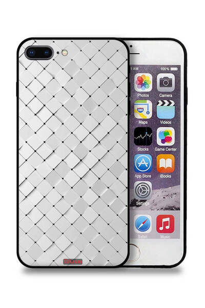 Tolwak غطاء حماية لهاتف Apple iPhone 7 Plus بتصميم بلاط