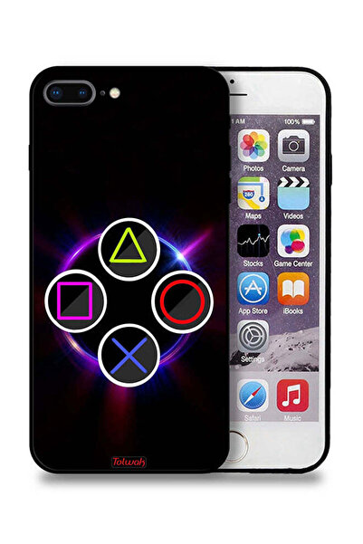 Tolwak غطاء حماية لجهاز Apple iPhone 7 Plus بتصميم لعبة الحبار