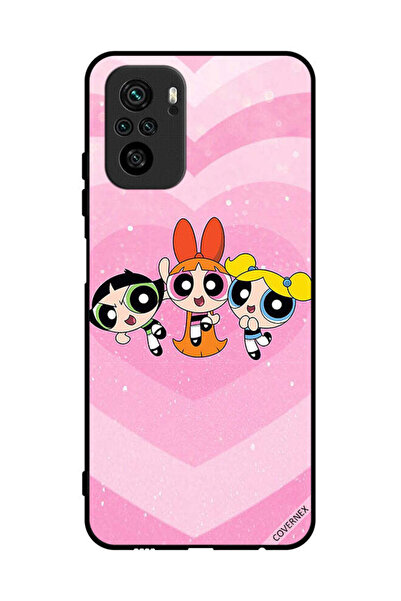 Covernex غطاء حماية لهاتف Poco M5s 4G - رسوم متحركة لفتاة قوية