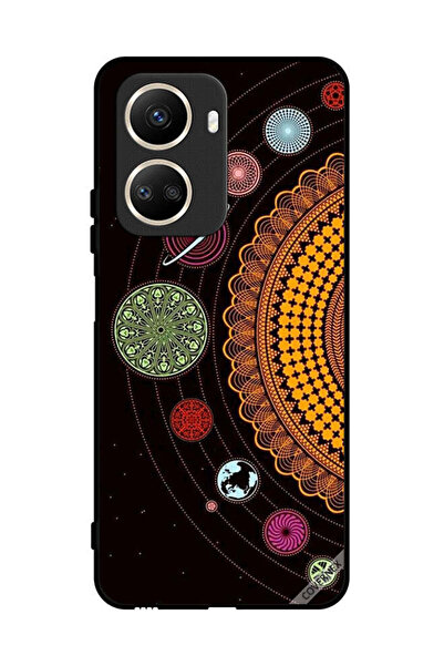 Covernex غطاء حماية لهاتف هواوي نوفا 10 إس إي - فن النظام الشمسي ماندالا