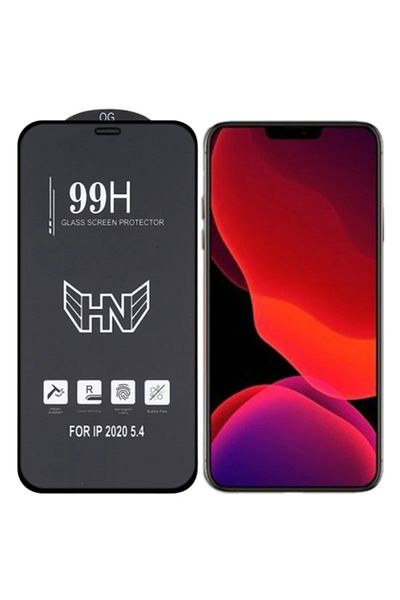CepteToptan واقي شاشة كاميرا iPhone 12 mini 5.4 ثلاثي الأبعاد كامل من الألومنيوم المقوى - (1903) - MKİ4061-1114