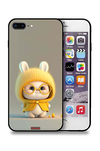 Tolwak جراب حماية لجهاز Apple iPhone 7 Plus بتصميم أرنب صغير