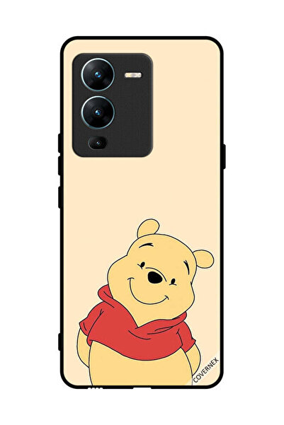 Covernex غطاء حماية لهاتف فيفو V25 برو - الدب في وضع السعادة