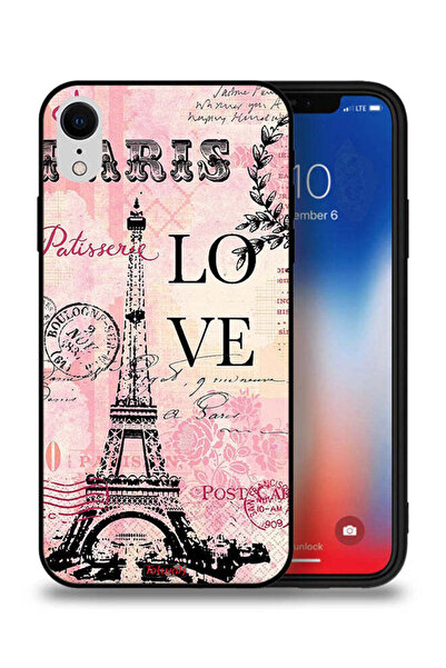 Tolwak غطاء حماية لجهاز Apple iPhone XR من Paris Love