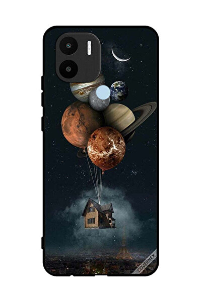 Covernex غطاء حماية لهاتف Xiaomi Redmi A1 Plus Balloon Planets Takes Home