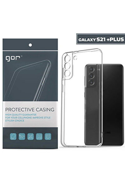 toyigoo Gor Samsung Galaxy S21+ Plus Case Camera Protected Transparent Silico...
