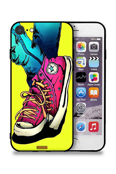Tolwak جراب حماية من قماش حذاء فني من Apple iPhone SE (2022)
