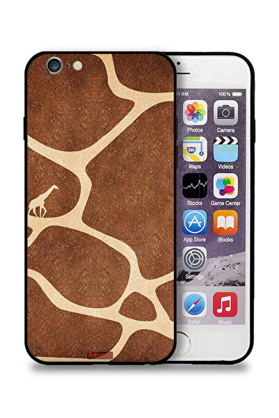 Tolwak غطاء حماية لجهاز Apple iPhone 6 Plus/6s Plus بتصميم جلد الزرافة