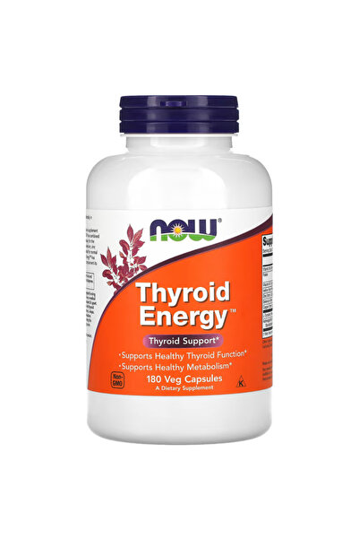 Now Foods Thyroid Energy, Iodine and Tyrosine plus Selenium, Zinc and Copper,...