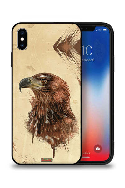 Tolwak جراب حماية لجهاز Apple iPhone XS Max - أفضل خلفية للصقر