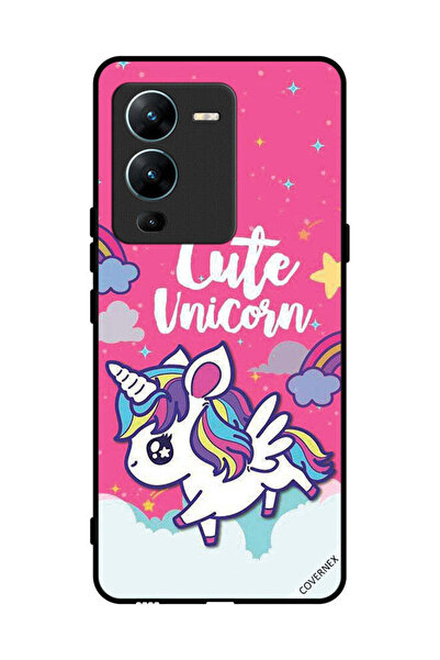 Covernex غطاء حماية لهاتف فيفو V25 برو - يونيكورن لطيف