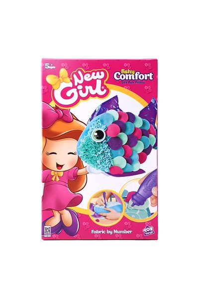 New Girl DIY Pillow Fishy Comfort